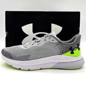 Under Armour UA HOVR Turbulence 2 Shoes Mens Size 11 Gray Green Comfort Running